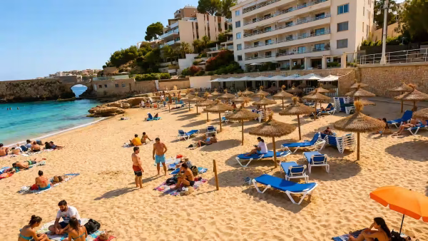 Playa de Cala Major en familia