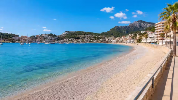 Port de Sóller con niños